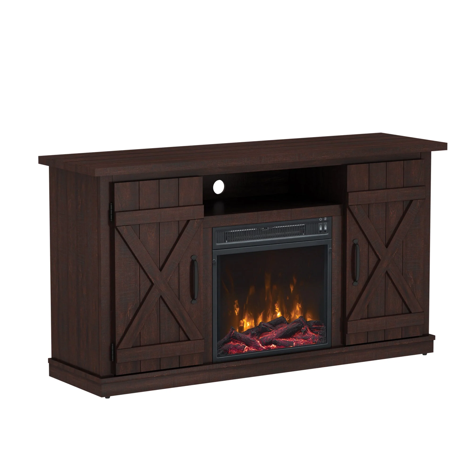 Cottonwood Electric Fireplace TV Stand Media Console