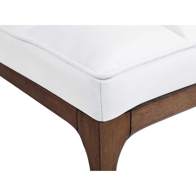 Somette Modern Tufted Side Chair with Solid Wood Frame, Set of 2