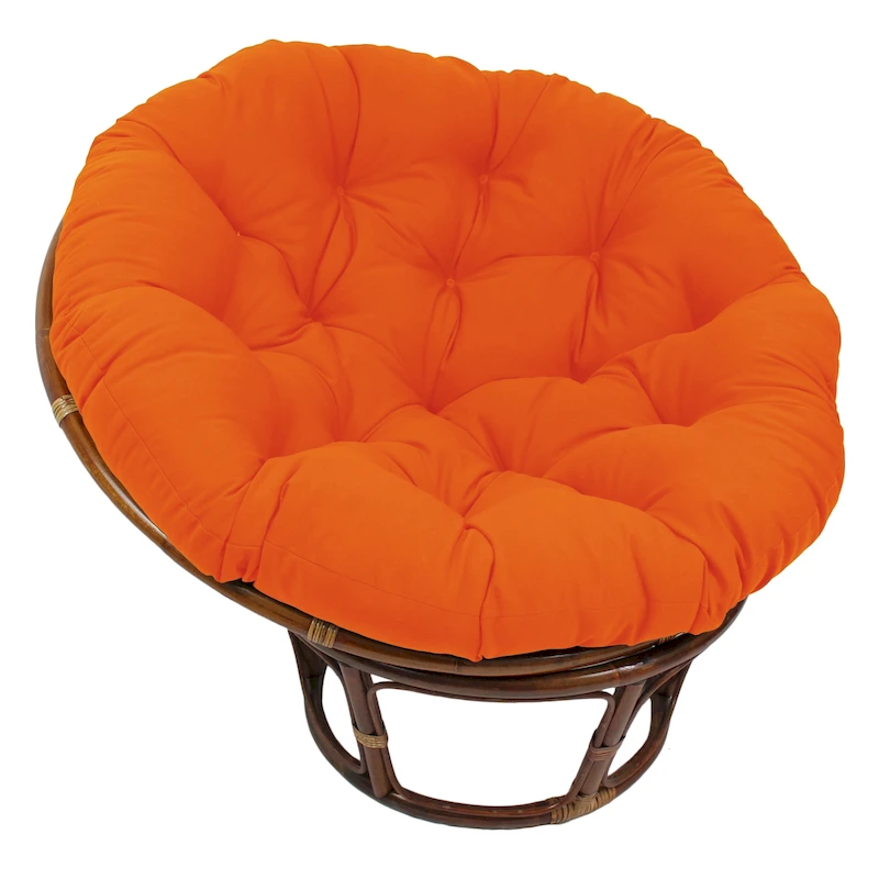 52-inch Solid Twill Papasan Cushion (Cushion Only)