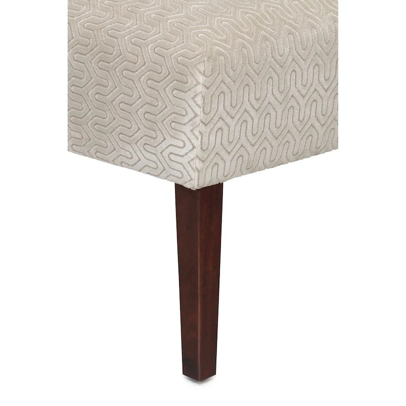 Armless Slipper Chair – Multiple Colors, Polyester, Single Seat