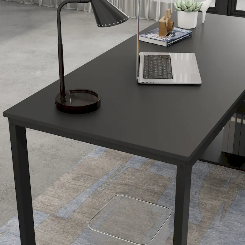 Timechee 55-inch L Shaped Office Computer Desk w/ Drawers