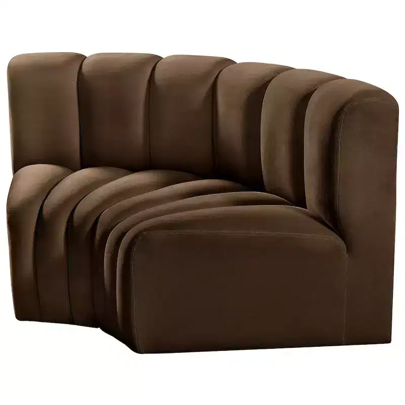 Meridian Furniture,Arc Velvet Modular Sofa