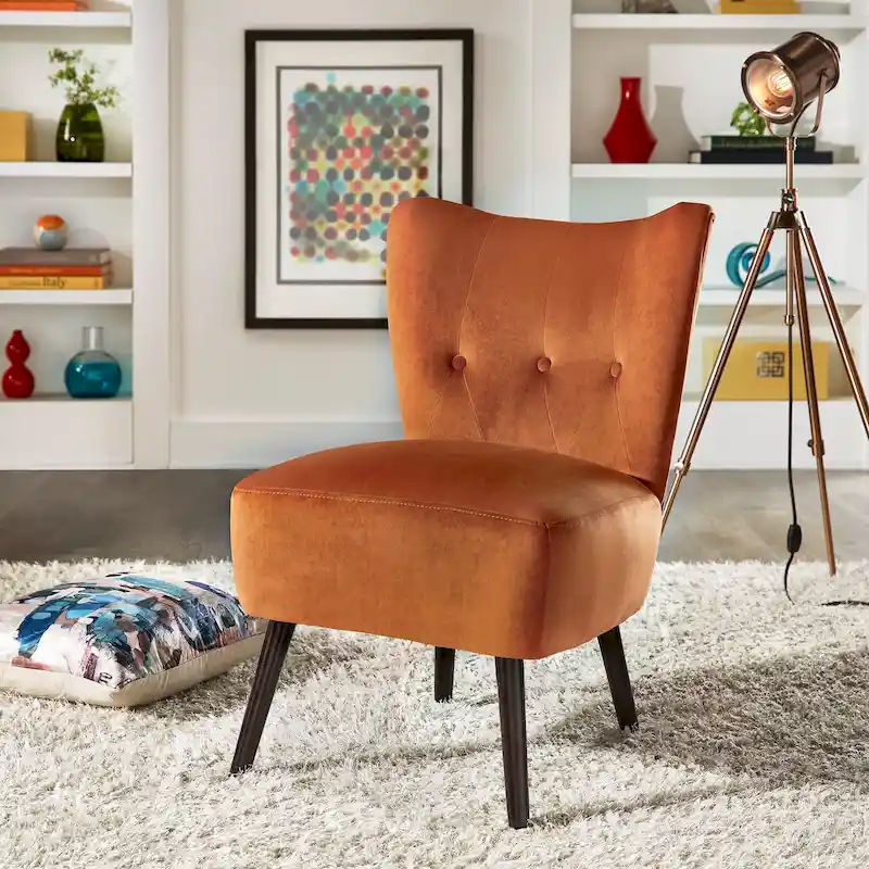 Imani 22.5  Wide Tufted Accent Chair by iNSPIRE Q Bold