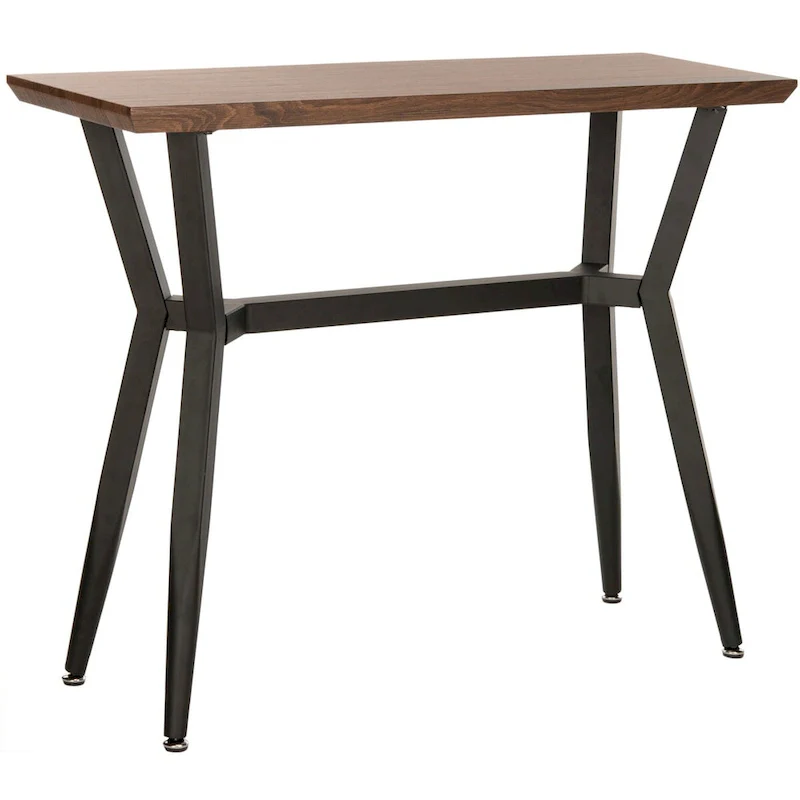 Brown/Black Entryway Table — 39.4 x 13.7 x 31.4 Inches — W 39 x D 14 x H 31 Inches
