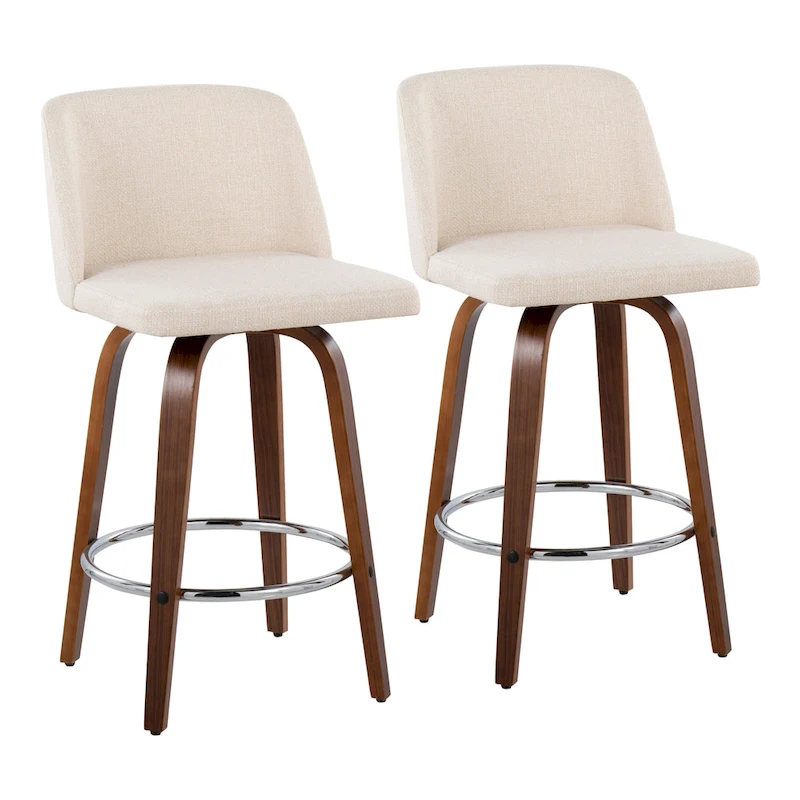 Carson Carrington Vallberga 26 Upholstered Counter Stool (Set of 2)