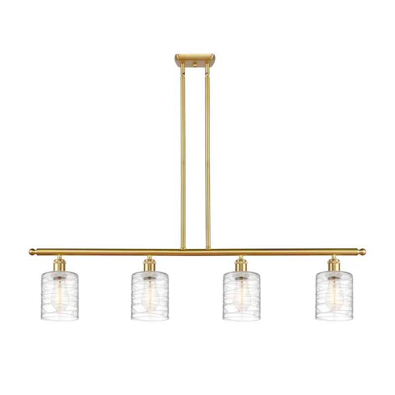 Innovations Lighting Ballston Cobbleskill - 4 Light 48  Island Light
