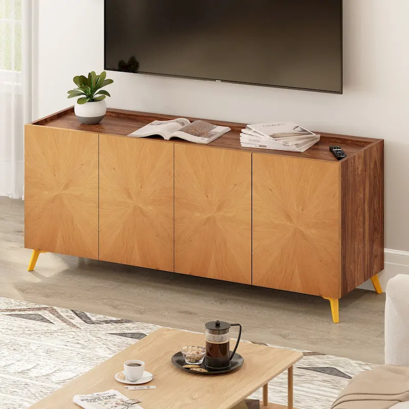 Moasis 63 Solid Wood Sideboard TV Stand