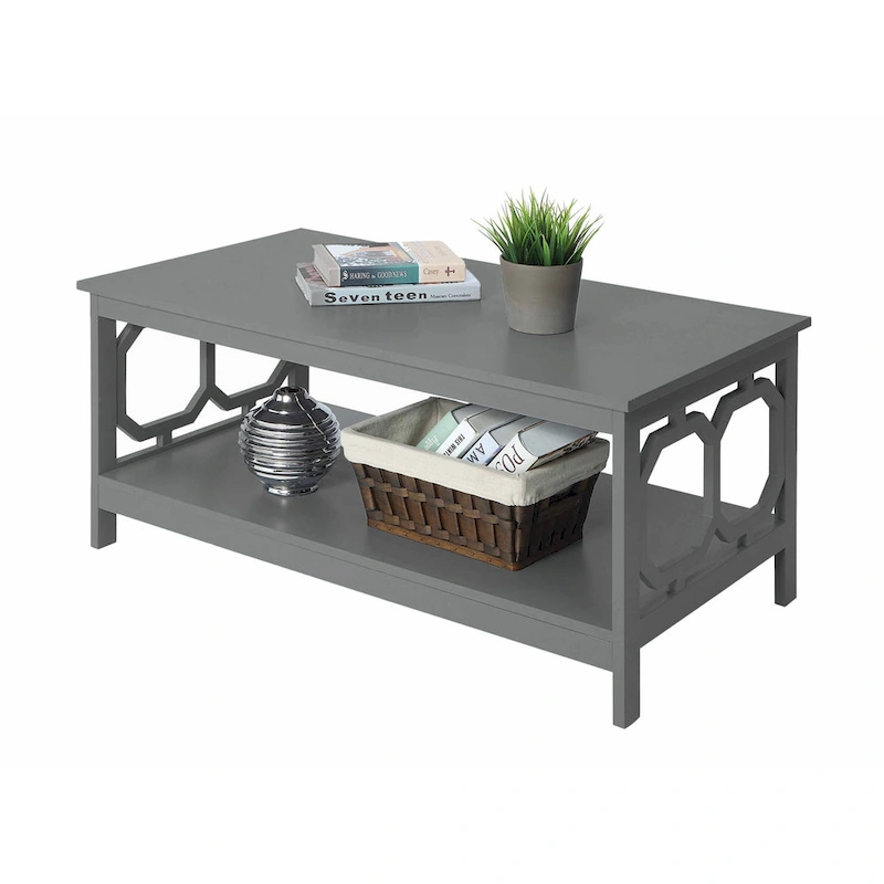 Convenience Concepts Omega Coffee Table with Shelf