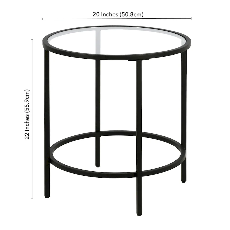 Sivil Round Side Table