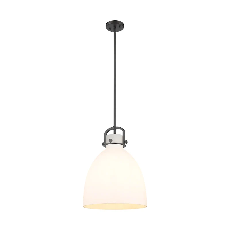 Innovations Lighting Newton Bell - 1 Light 14  Stem Hung Pendant