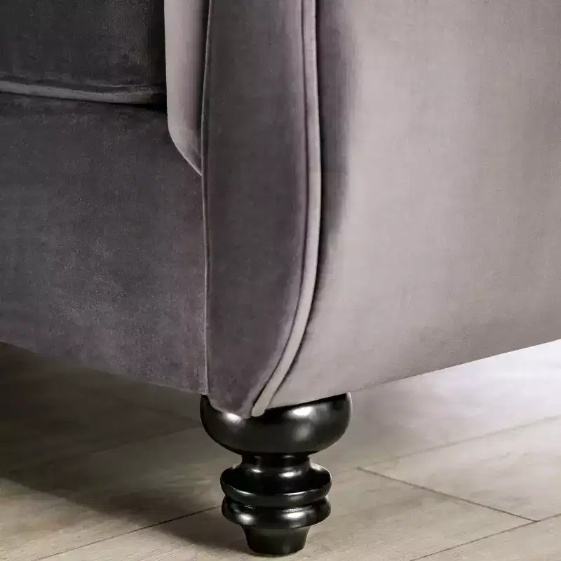 Brushwood Button Tufted Sofa - HOMES: Inside + Out