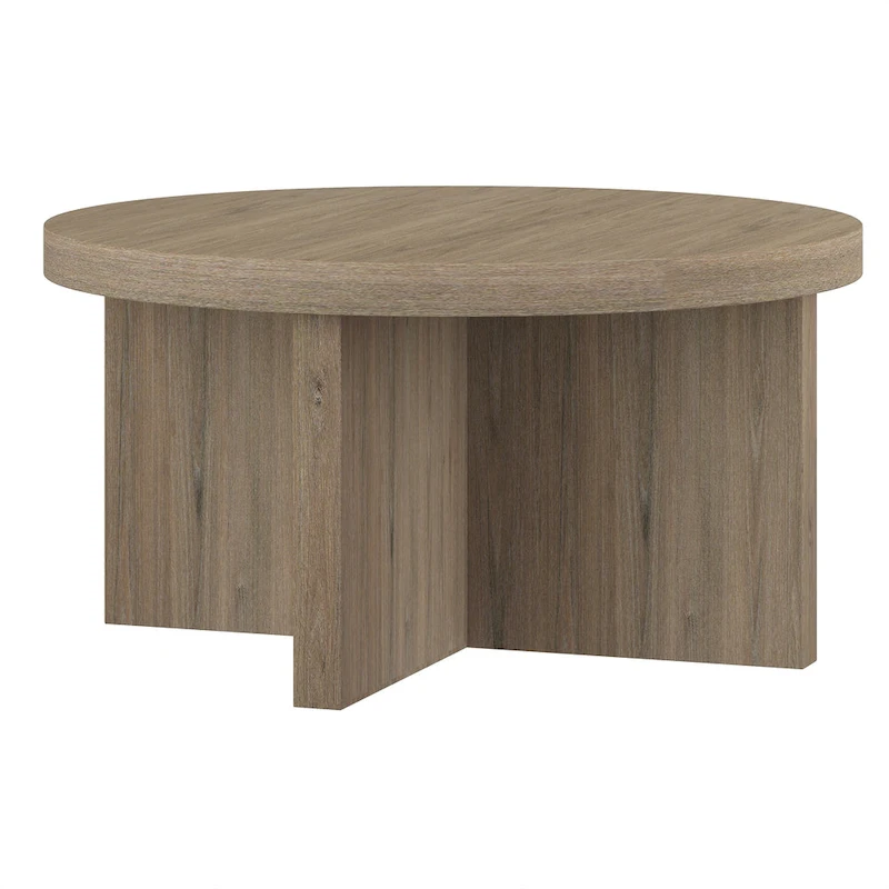 Elna 33 Wide Round Coffee Table - 33 Wide
