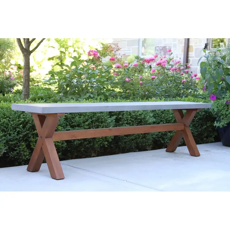 Nadine 6 pc. Eucalyptus and Composite Dining Set with Deluxe Chairs