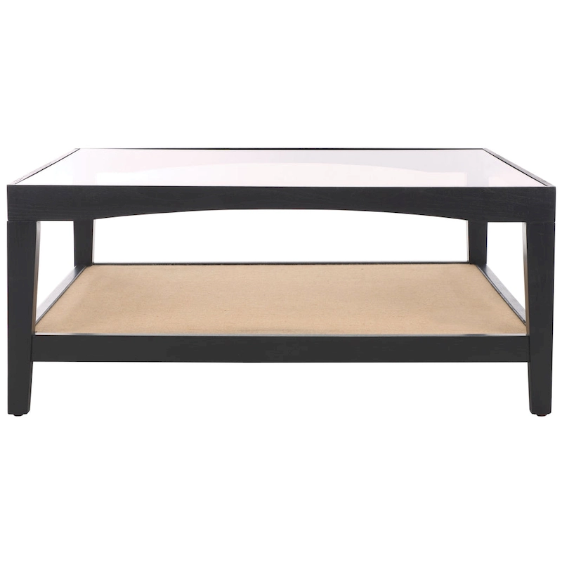 SAFAVIEH Couture Nicolella Square Glass Coffee Table - 40W x 40D x 17H