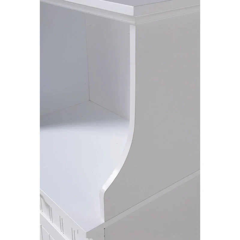 Microwave & Coffee Maker Utility Cabinet