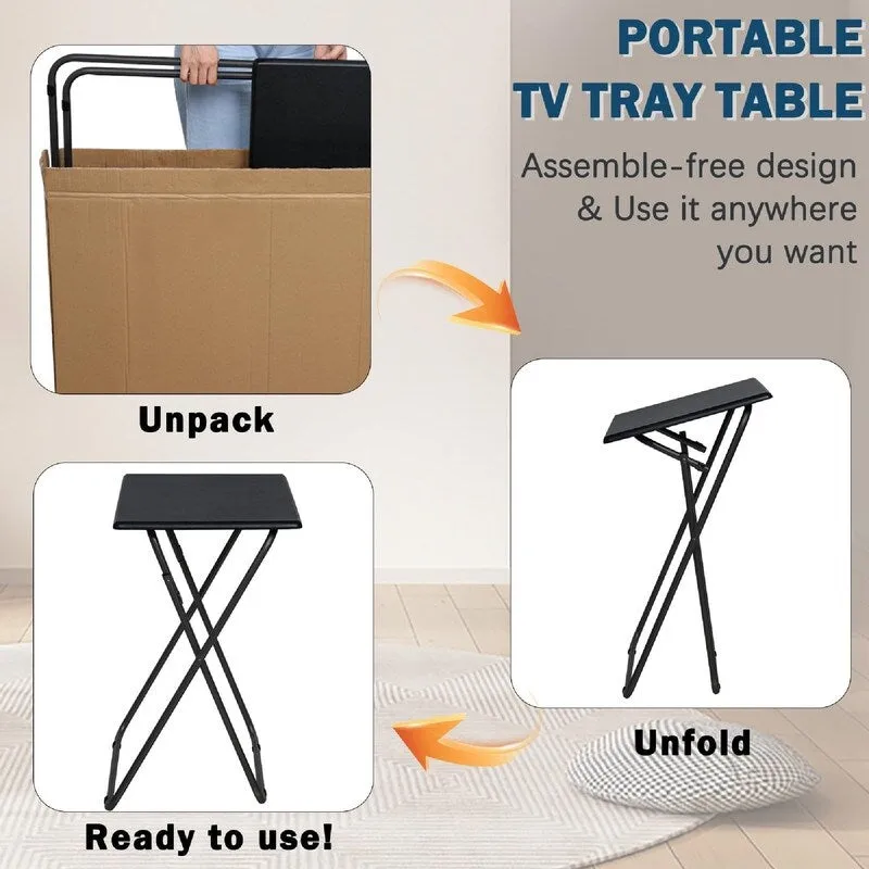 Tv Trays Set of 2 - 19.3D x 15.4W x 26H