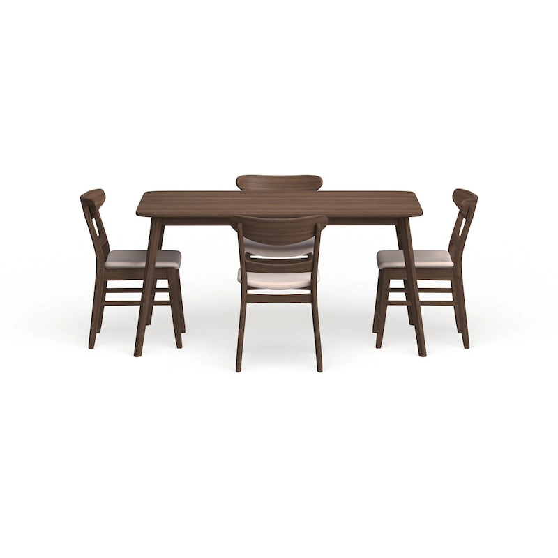 Bryner Mid-Century Modern 5 Piece Dining Set by Christopher Knight Home