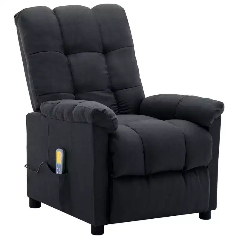 vidaXL Electric Massage Chair Dark grey