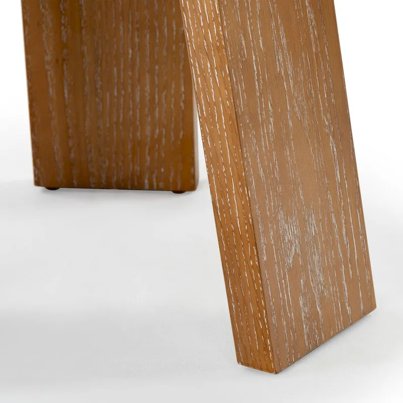 Accent Table - Oak Veneer, Natural Wood Grain, 20W x 20D x 22H