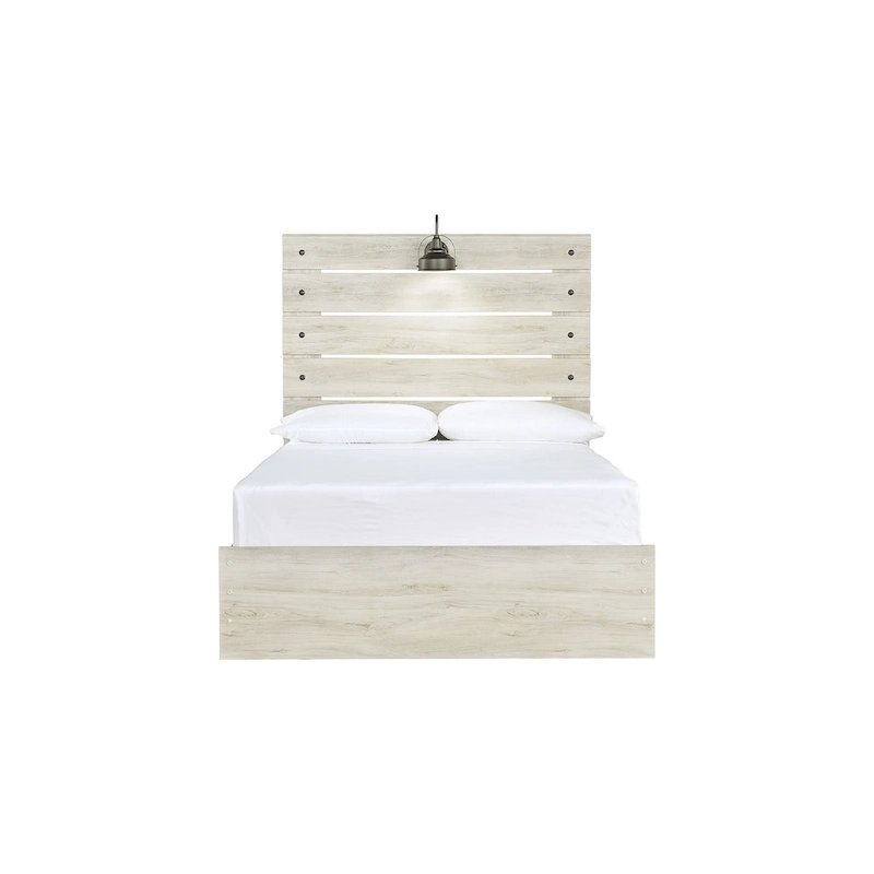Cambeck Whitewash Panel Bed