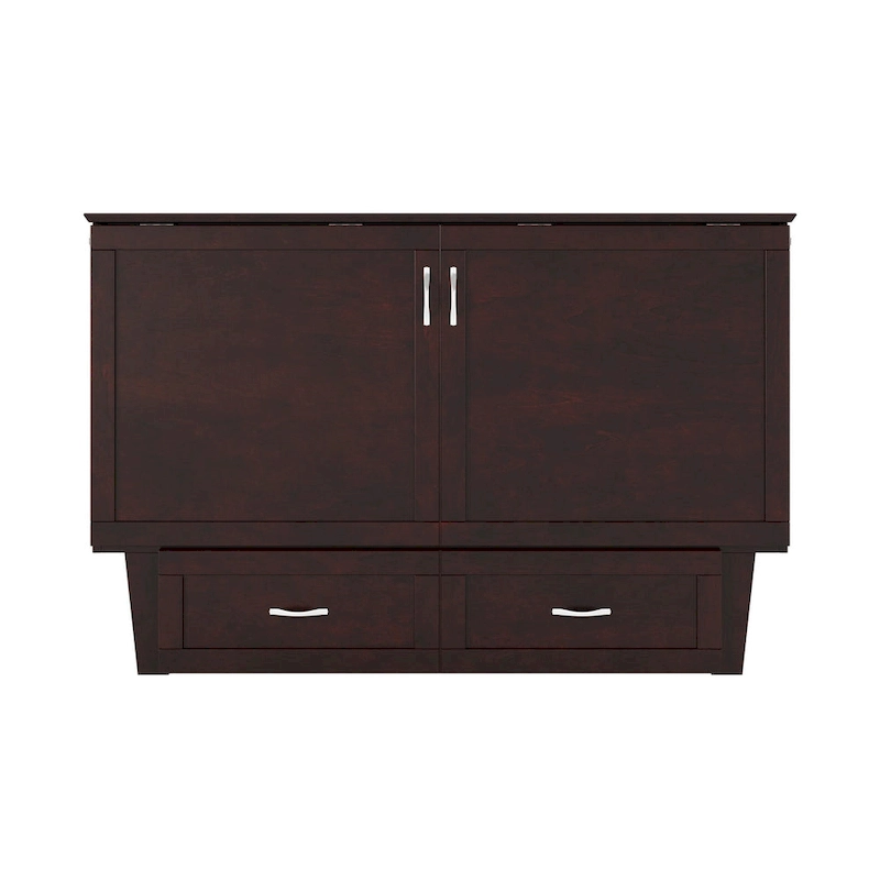 Chelsea Queen Murphy Bed Chest with Mattress