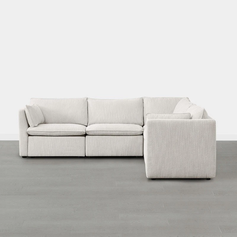 Cypress V-shape Sectional Couches Modular Sofa