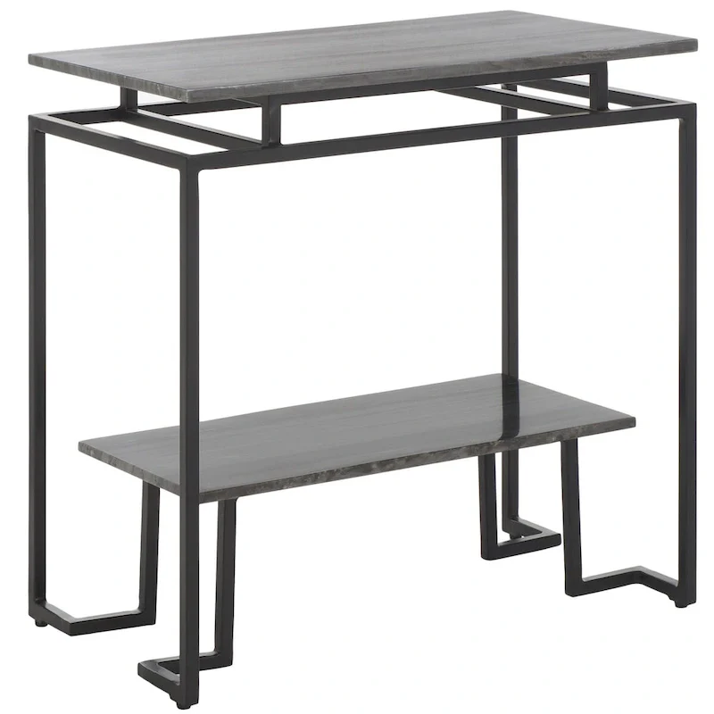 SAFAVIEH Malvina Single Shelf Rectangle Accent Table - 24 L x 14 D x 24 H - 24Wx14Dx24H