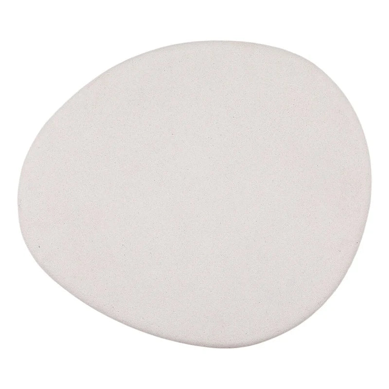 Rowan Concrete Terrazzo Coffee Table, White