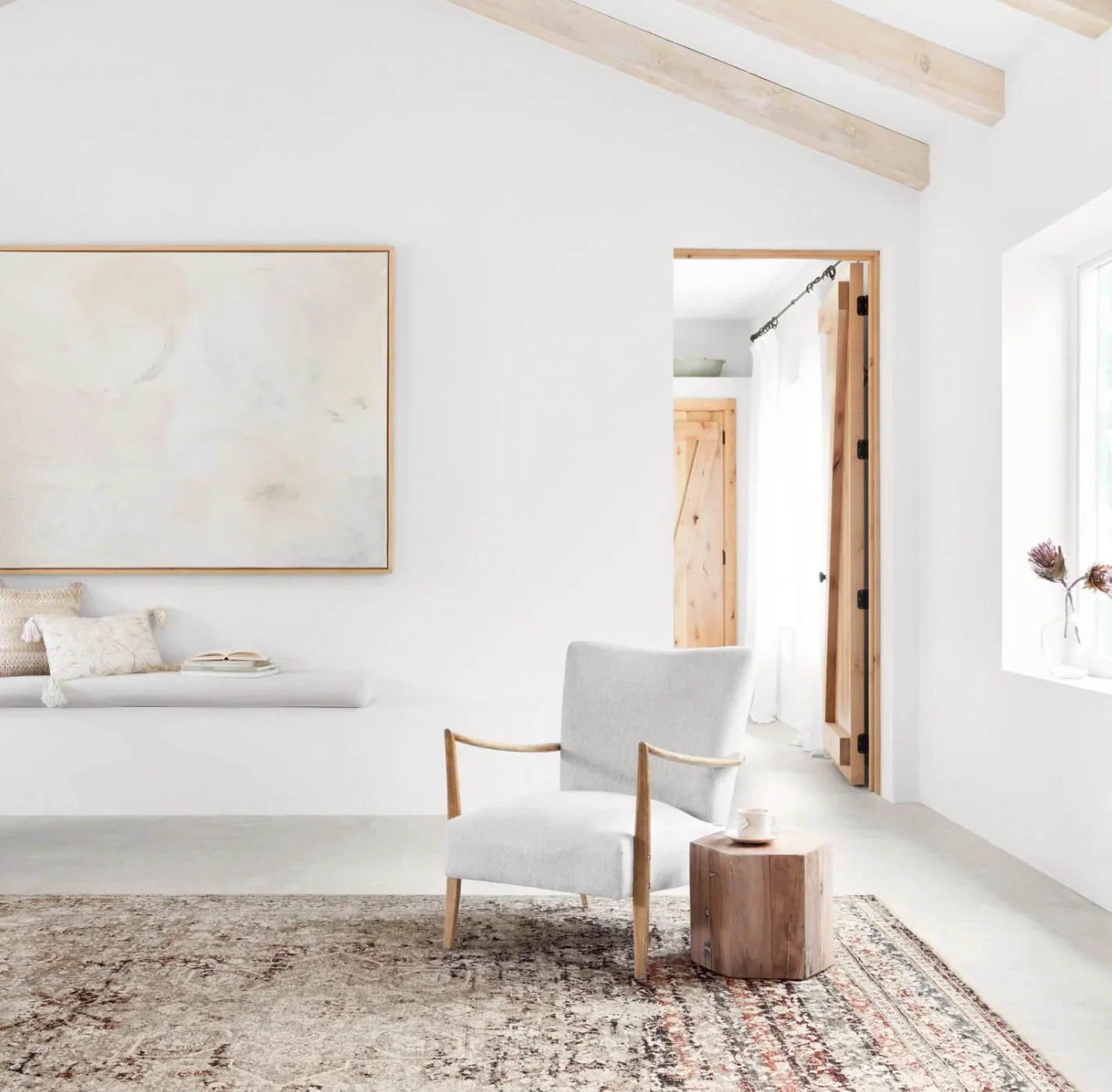 Theia Taupe/Brick Rug