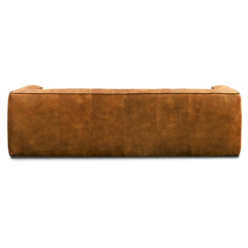 Poly & Bark Capa 92 Sofa - Full Grain Genuine Italian Leather