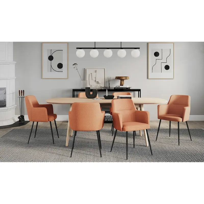 Modern-Style Dining Chairs & Accent Chairs (Set of 2)