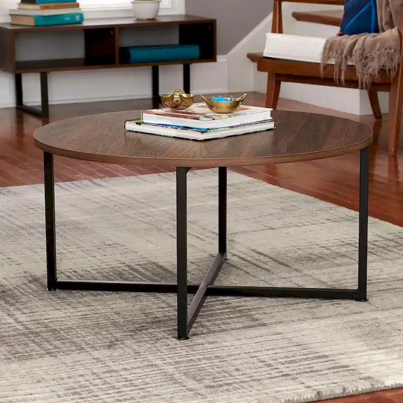 Household Essentials Round Coffee Table - 31.5