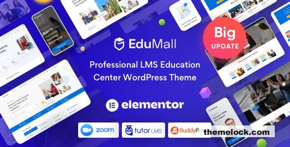 EduMall v4.5.4 - Professional LMS Education Center WordPress Theme