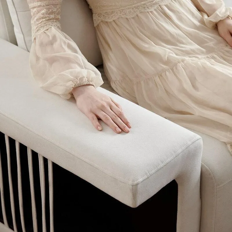 89 Modern Couch With Waterproof and cat scratch resistant fabric