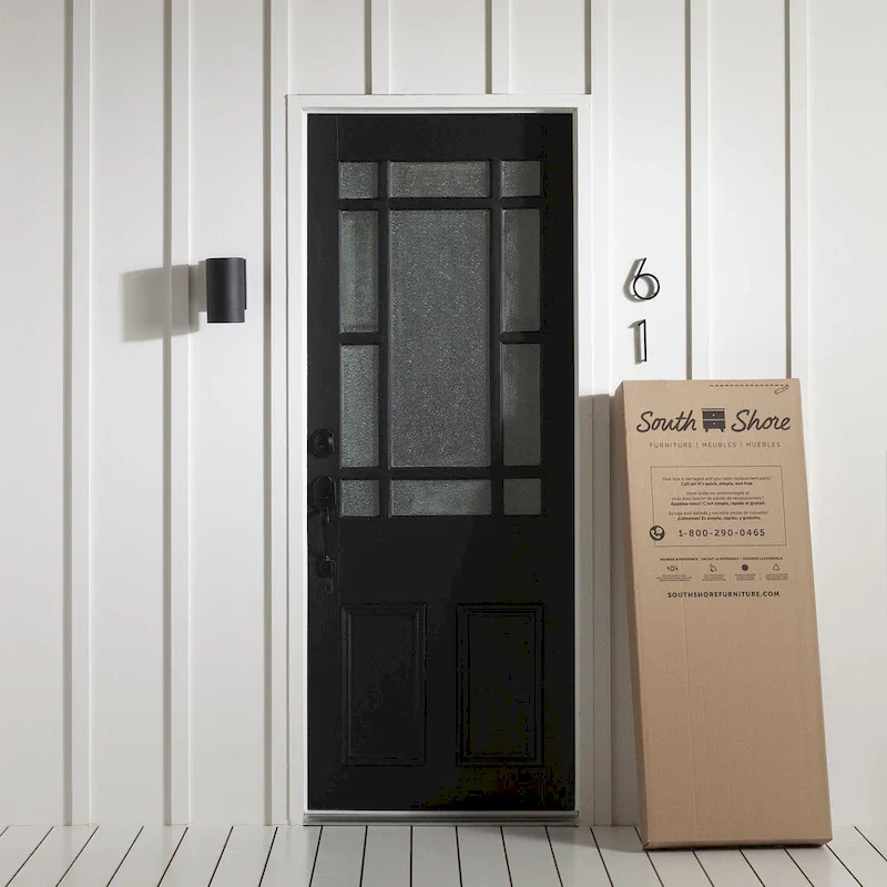 2-Door Office Credenza with File Drawer and Adjustable Shelves – Modern Style