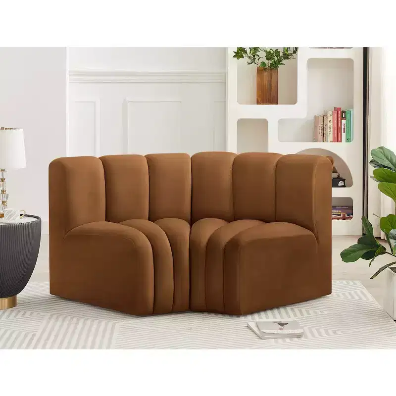 Meridian Furniture,Arc Velvet Modular Sofa