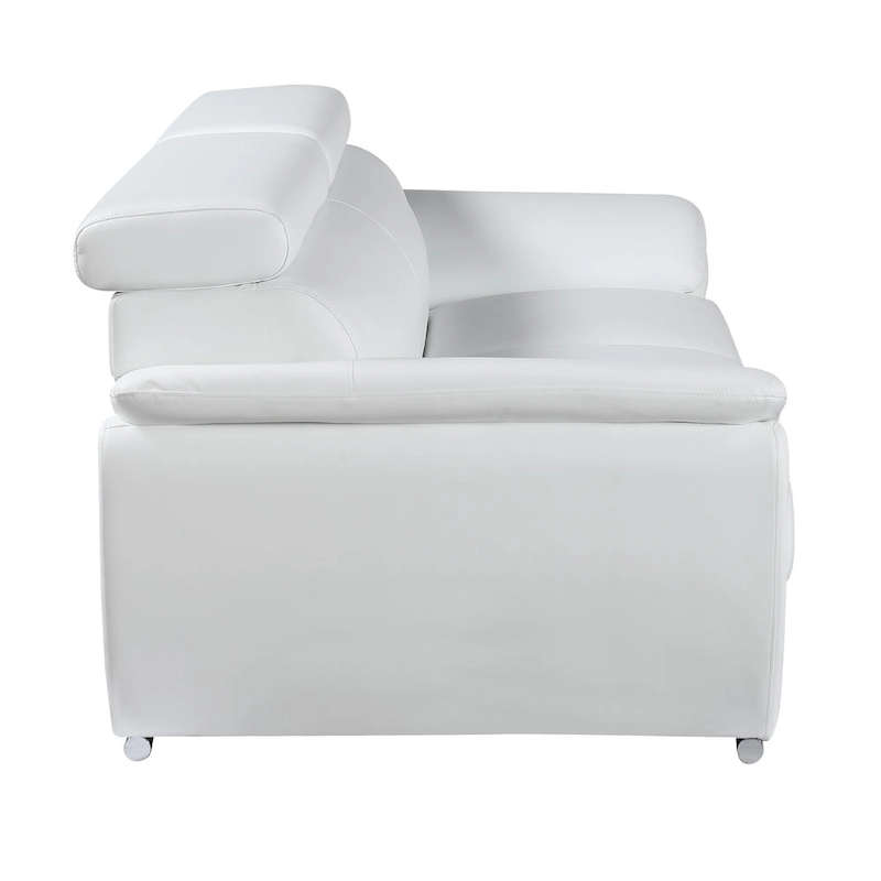 Genuine Leather Loveseat