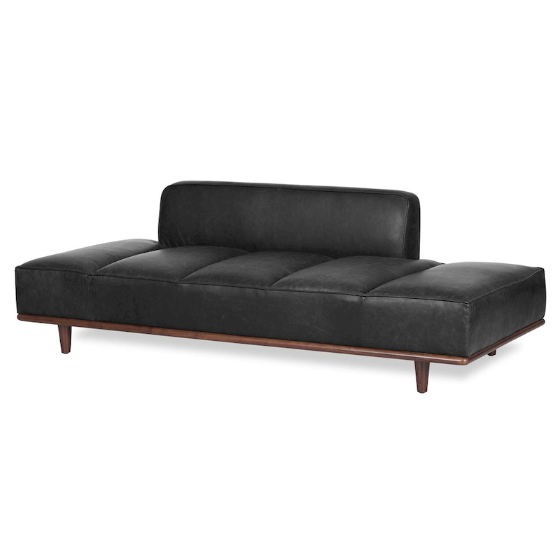 Poly & Bark Jasper Daybed - Full Grain Genuine Italian Leather