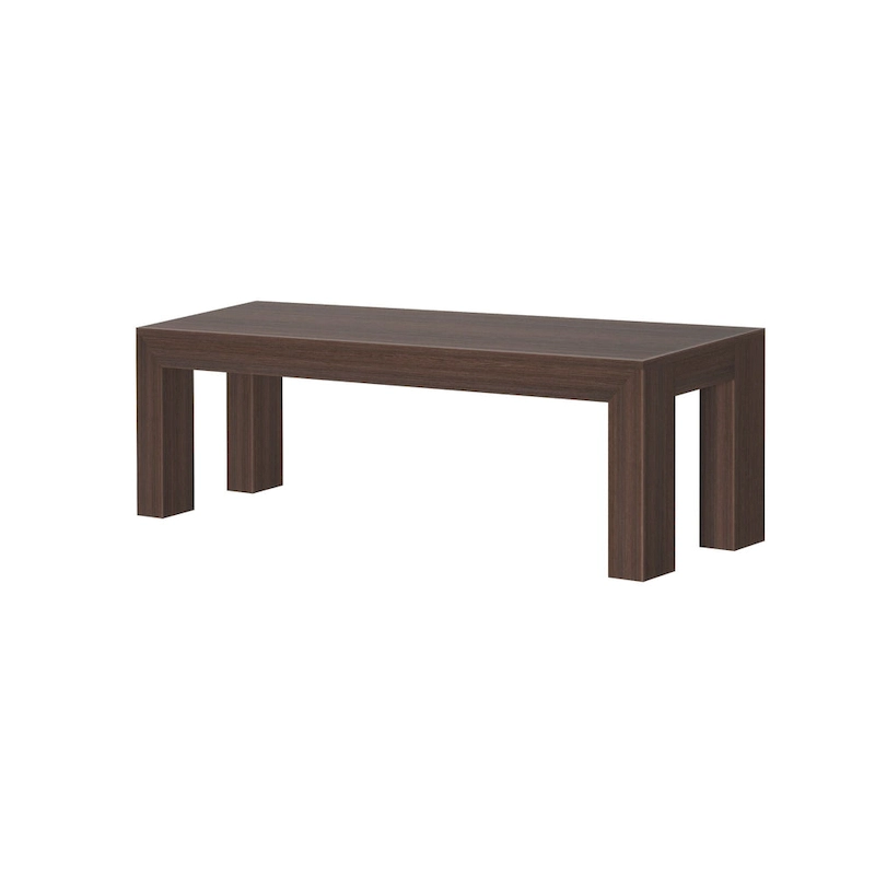 Plank and Beam Solid Wood Modern Dining Bench - 61