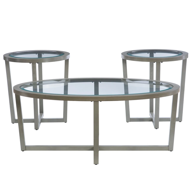 Bowlus 3 Piece Coffee and End Table Set