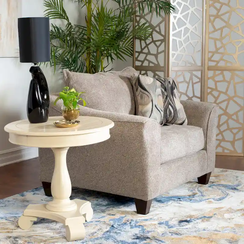 Roundhill Furniture Camero Contemporary Fabric Pillowback Accent Chair