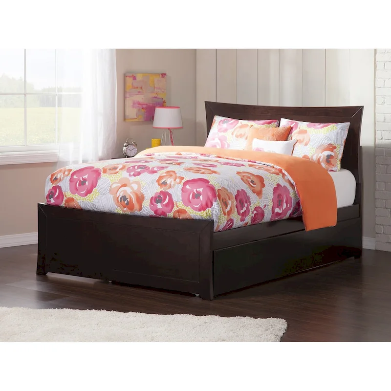 AFI Metro Platform Bed with Matching Footboard & Trundle