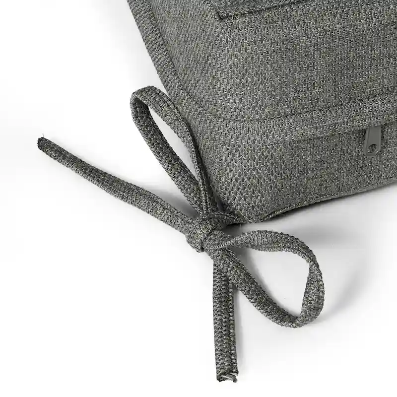 Polytrends Endless Patio 5-Piece Deep Seating Set with Ottoman with Gray Frame