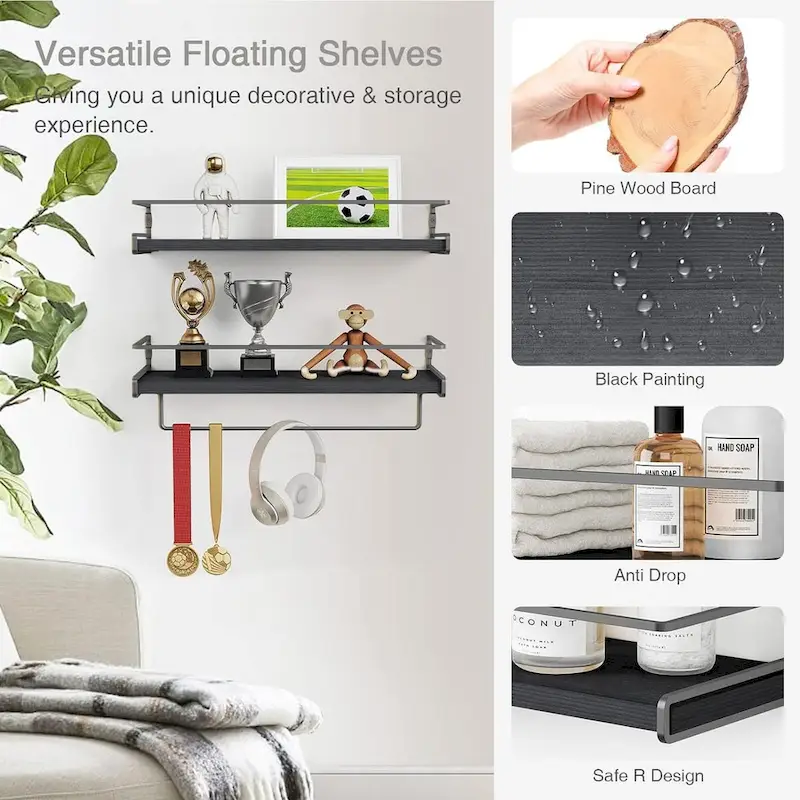 Floating Shelves Bathroom