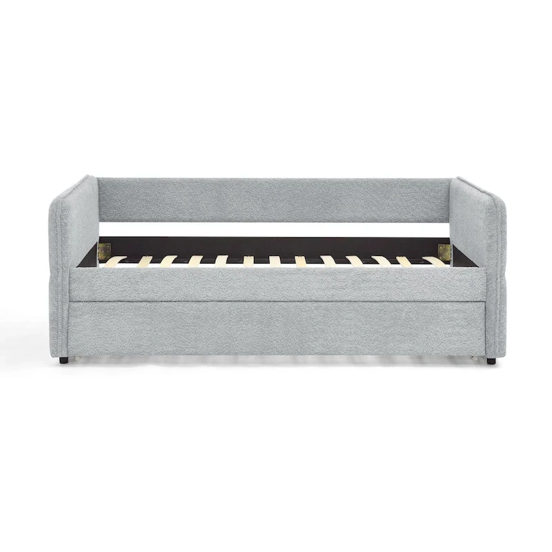 Twin Boucle Daybed with Trundle