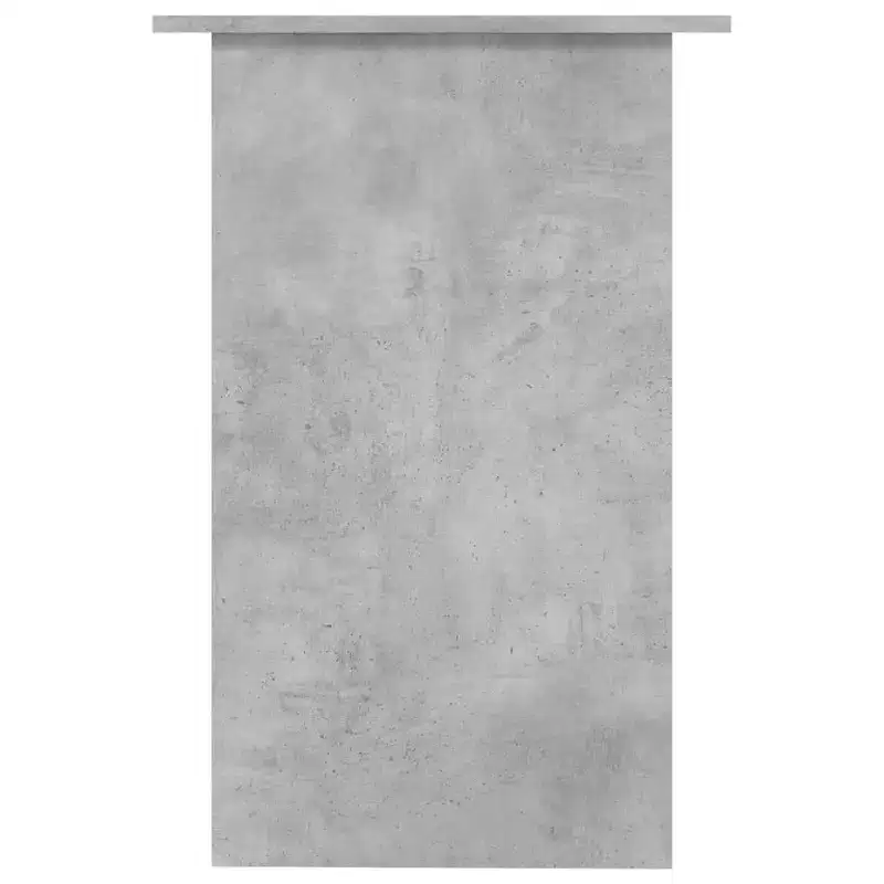 vidaXL Desk White Engineered Wood Small Desk Rectangular Modern