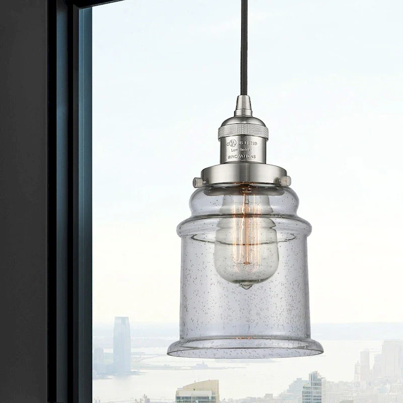 Innovations Lighting Canton 6  Wide Mini Pendant - Cord Suspension
