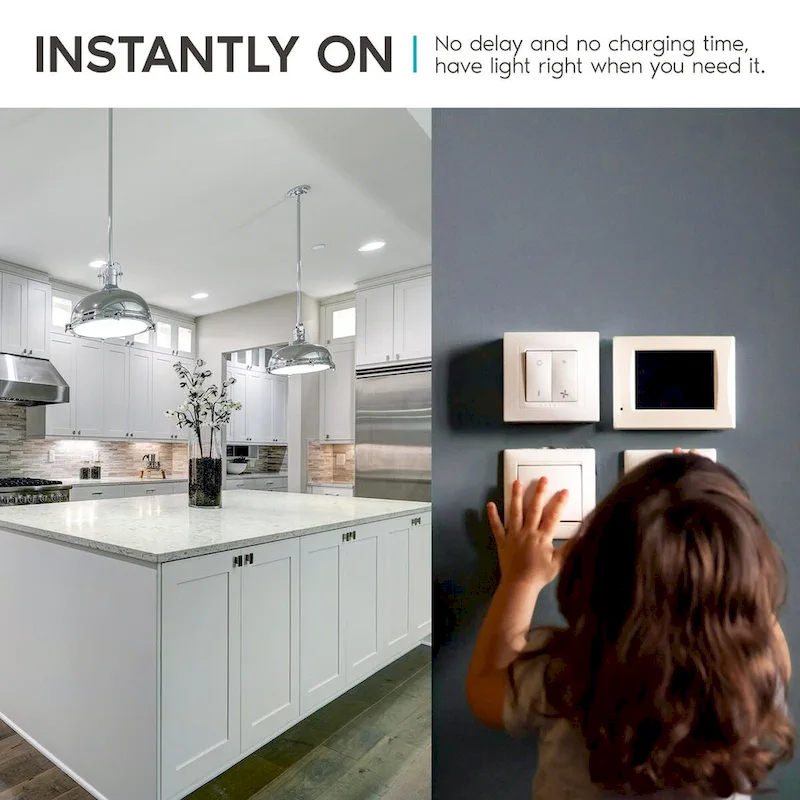 Luxrite A19 LED Light Bulbs 100W Equivalent Dimmable, 1600 Lumens, Enclosed Fixture Rated, Energy Star, E26 Base 12-Pack