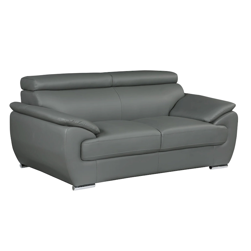 Genuine Leather Loveseat