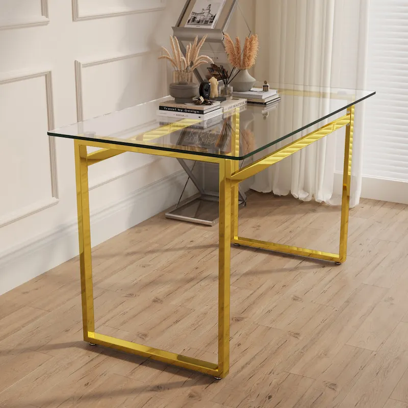 Rectangular Glass Dining Table